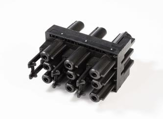 Wieland GST18i3 Verteilerblock, 1 Eingang, 5 Ausgänge 