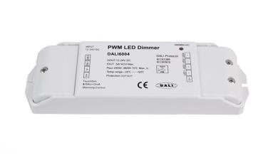 DALI PWM Dimmer CV 4CH, 12/24V, 5A/Channel 