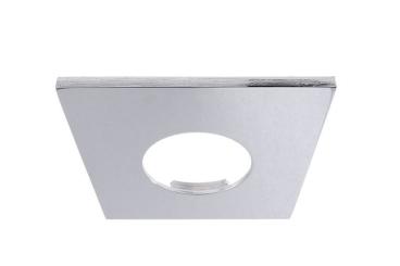 Abdeckung Chrom eckig für COB 68 IP65 + Mizar II 