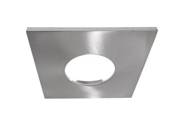 Abdeckung Silbersatiniert eckig für COB 68 IP65 + Mizar II 