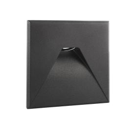 Abdeckung schwarz eckig für Light Base COB Indoor 