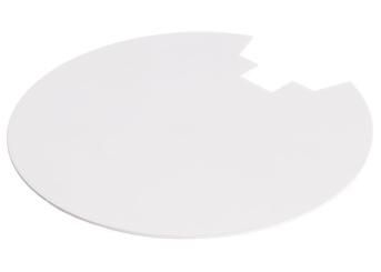 Abdeckung Hinten Weiß für Serie Uni II Max 