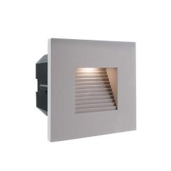 Abdeckung silber grau eckig für Light Base II COB Outdoor 