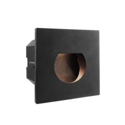 Abdeckung schwarz rund für Light Base II COB Outdoor 