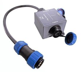 Weipu Verteilerbox 5-polig 