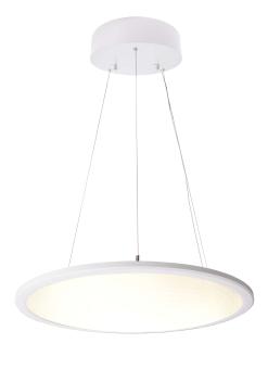 LED Panel transparent rund 