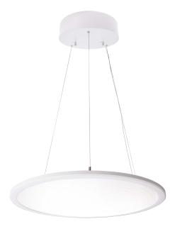 LED Panel transparent rund 