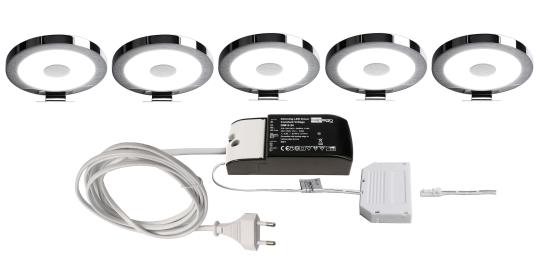 Spiegel Rund 5er Bundle 