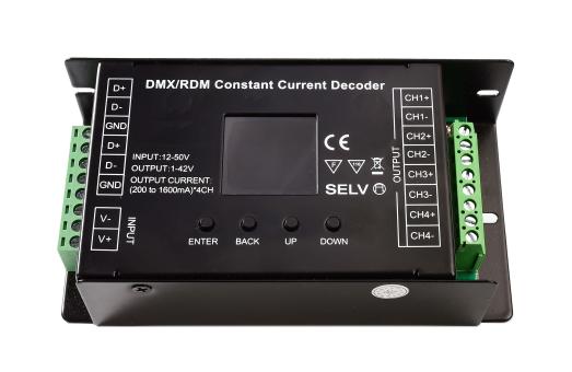 DMX/RDM 4 CH CC Decoder 
