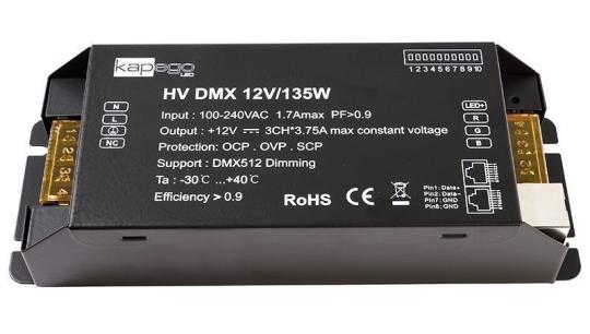 BASIC, DIM, CV, HV DMX 12V/135W 