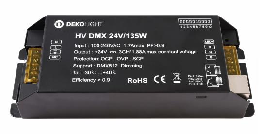 BASIC, DIM, CV, HV DMX 24V/135W 