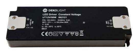 FLAT, CV, UT12V/50W 