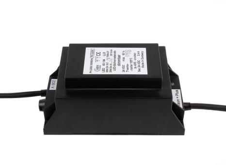 LED Sicherheitstransformator, DIM, CV, 60VA/24V DC 