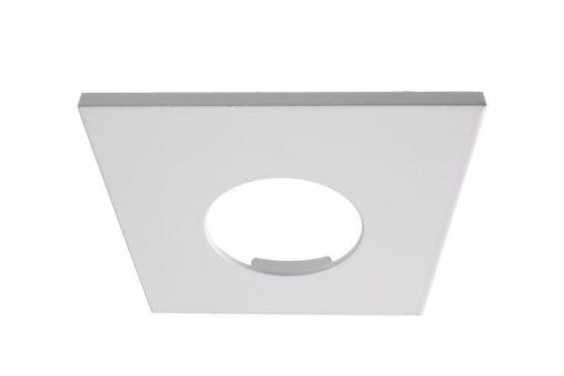 Abdeckung Weiß matt eckig für COB 68 IP65 + Mizar II 