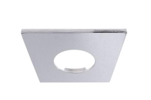 Abdeckung Chrom eckig für COB 68 IP65 + Mizar II 