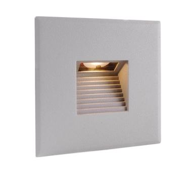 Abdeckung silber grau eckig für Light Base COB Indoor 