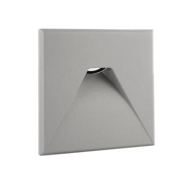 Abdeckung silber grau eckig für Light Base COB Indoor 