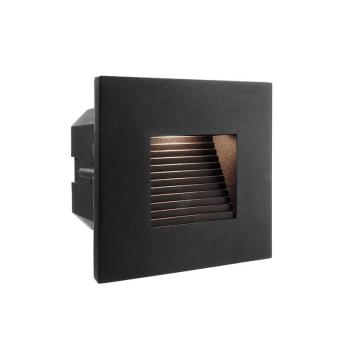 Abdeckung schwarz eckig für Light Base II COB Outdoor 